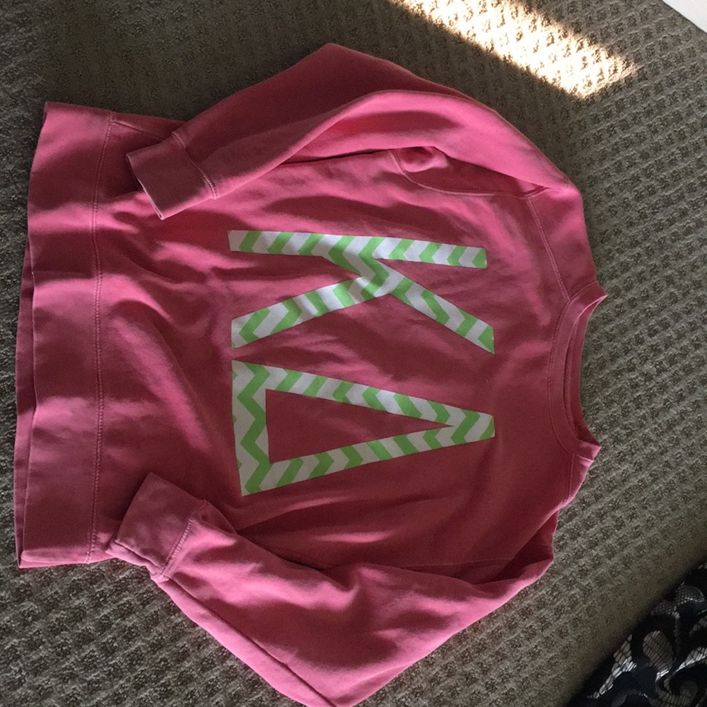 Pink Kappa Delta Crew Neck Sweatshirt